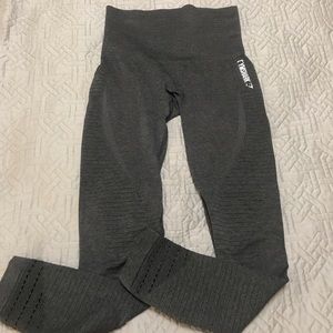 Gymshark Original Seamless Leggings-Black Marl